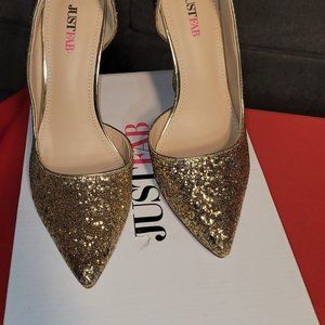 Ombre' Glitter High Heels